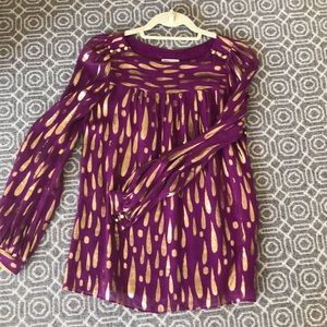 Silk blouse by Milly in excellent condition